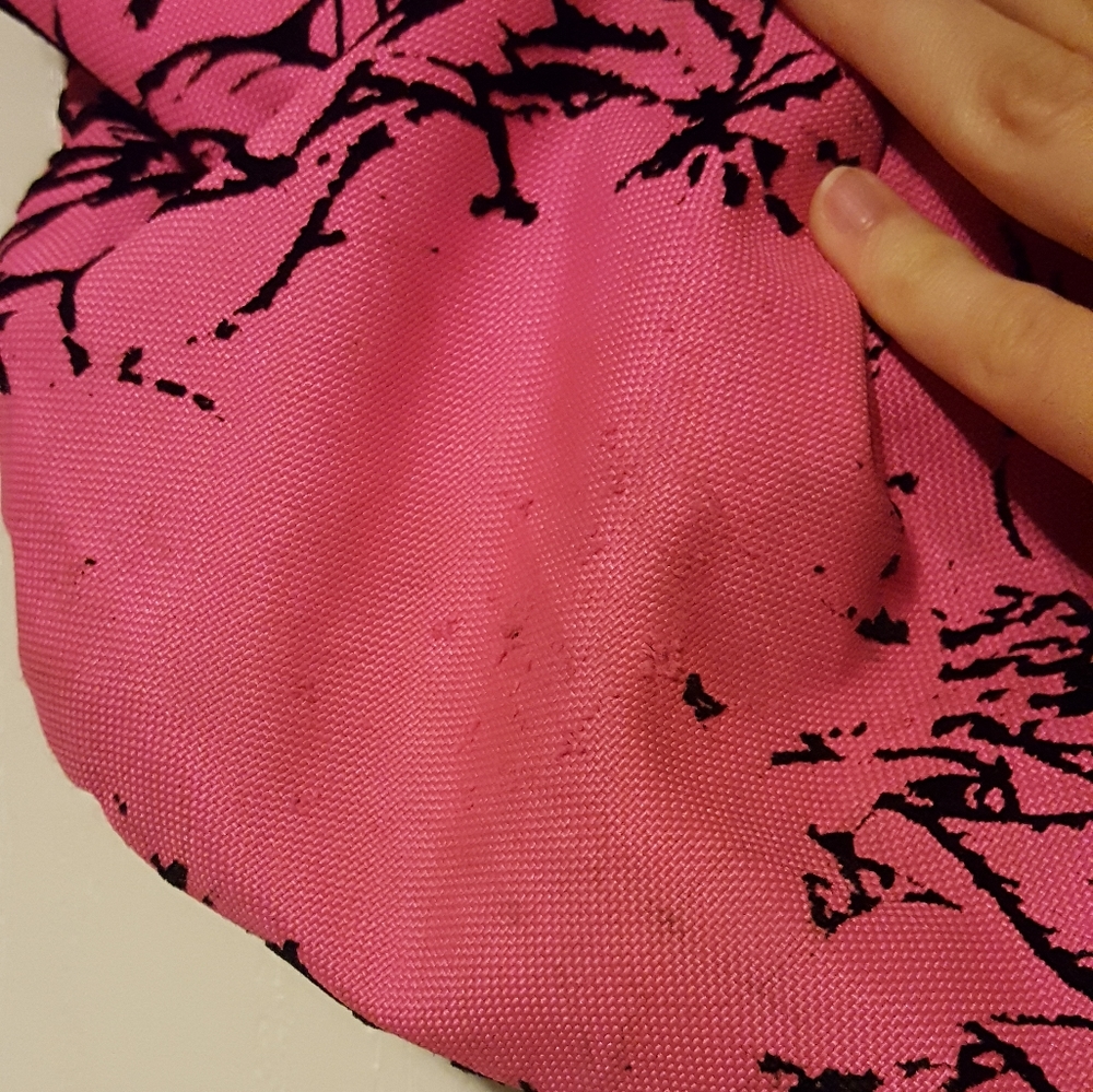 Pink Velvet Jansport Backpack - Picture 4 of 6